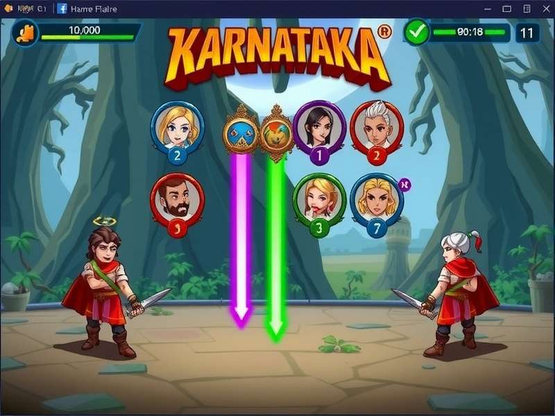 Karnataka Heroic Duelists gameplay screenshot
